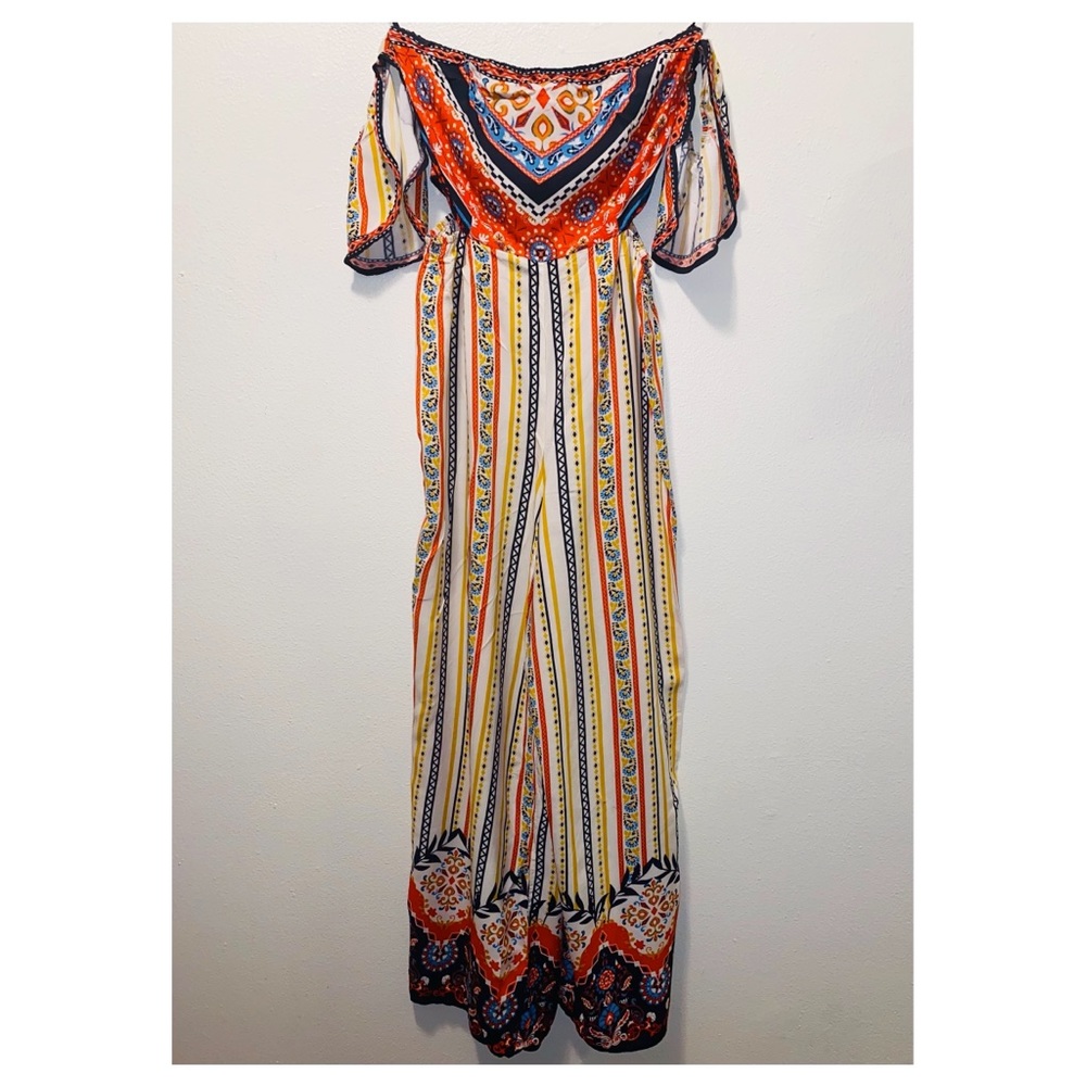 Multicolored romper